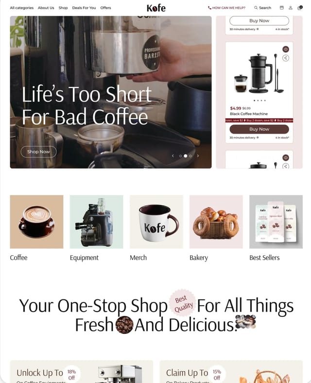 Kofe — Coffee & café