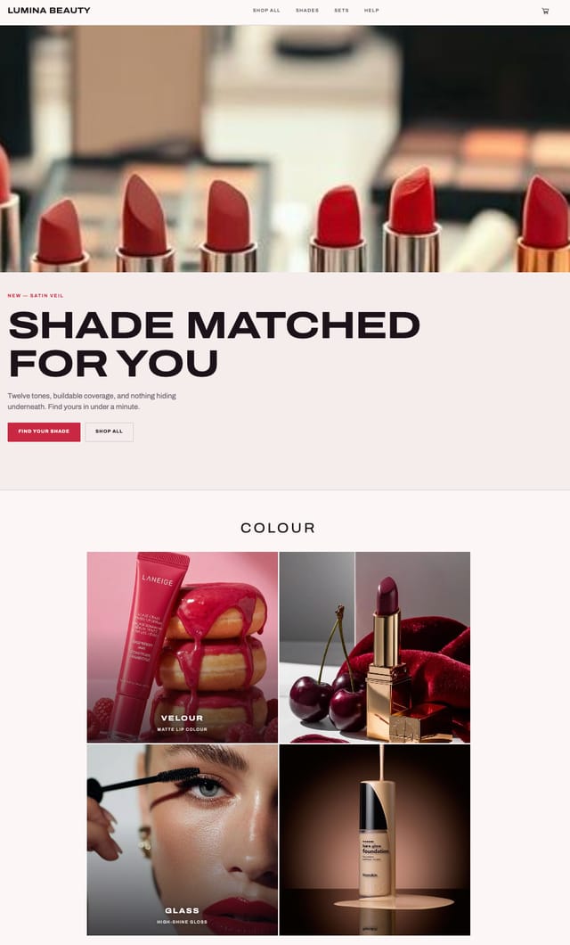Lumina — Makeup & beauty